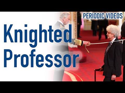 The Professor is knighted at Buckingham Palace